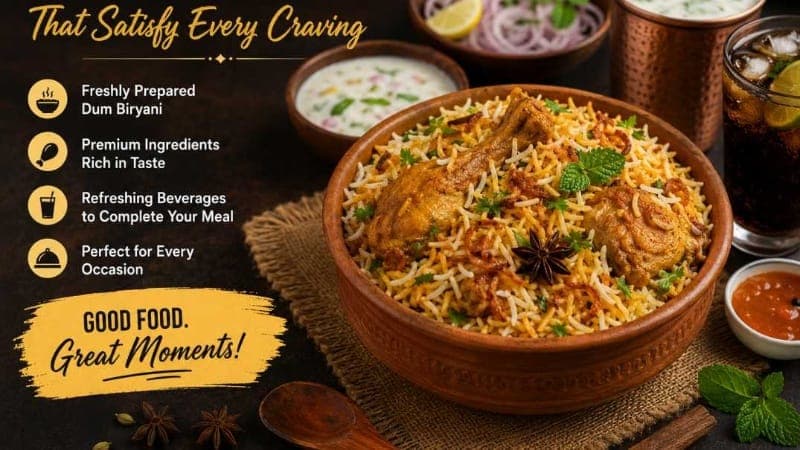 Best Biryani in Faridabad | Veg Biryani Varieties