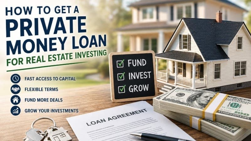 How to Get a Private Money Loan for Real Estate Investing