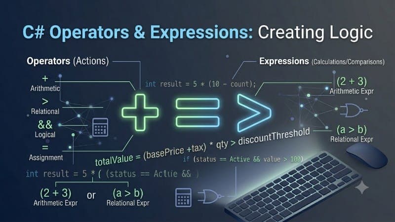 C# Data Types Calculator & Pythagoras