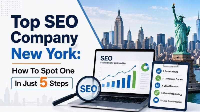 Top SEO Company New York: How To Spot One In Just 5 Steps
