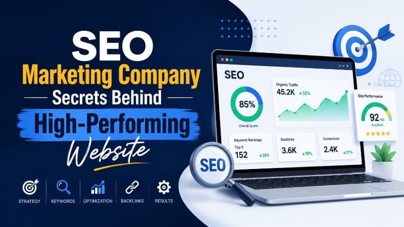 SEO Marketing Company Secrets Behind High-Performing Website