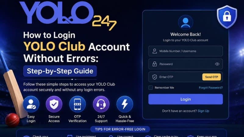 How to Login YOLO Club Account Without Errors: Step-by-Step