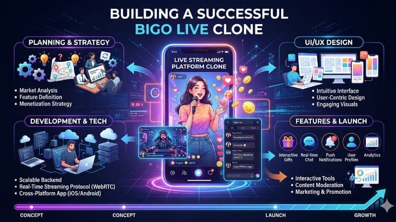 Must Have Features in a Bigo Live Clone for Business Success
