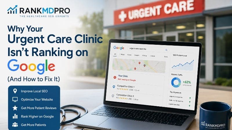 Why Your Urgent Care Clinic Isn't Ranking on Google