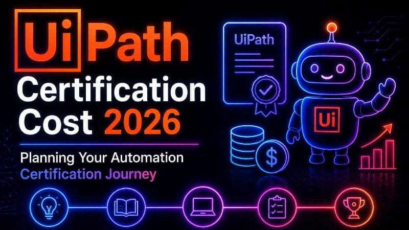UiPath Certification Cost 2026: Plan Your Automation Journey