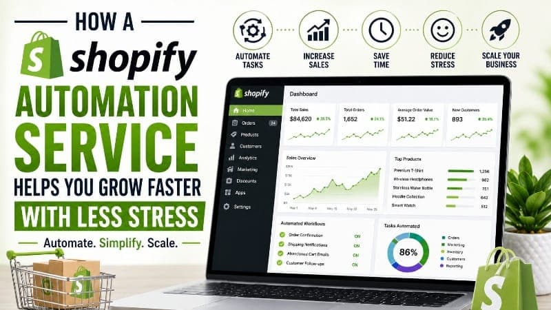How a Shopify Automation Service Helps You Grow Faster