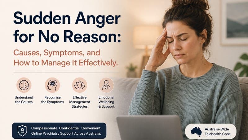 Sudden Anger for No Reason: Causes, Symptoms