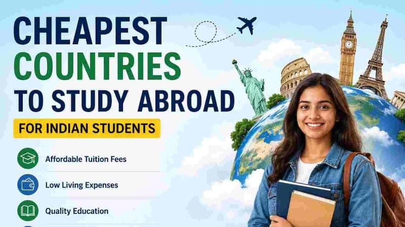 Cheapest Countries to Study Abroad for Indian Students