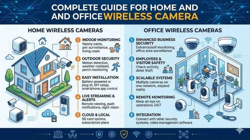 A Complete Guide For Home And Office Wireless Camera