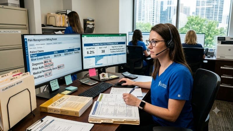 Pain Management Billing in Illinois: Common Coding Mistake