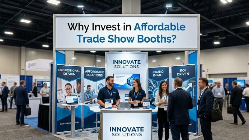 Why Invest in Affordable Trade Show Booths?