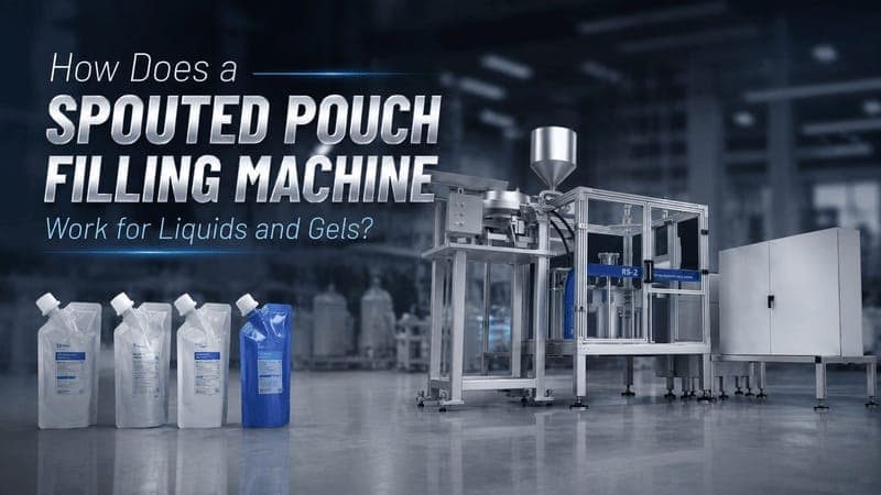 How Does a Spouted Pouch Filler Work for Liquids and Gels?