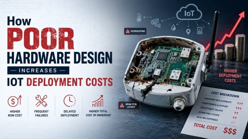 How Poor Hardware Design Increases IoT Deployment Costs