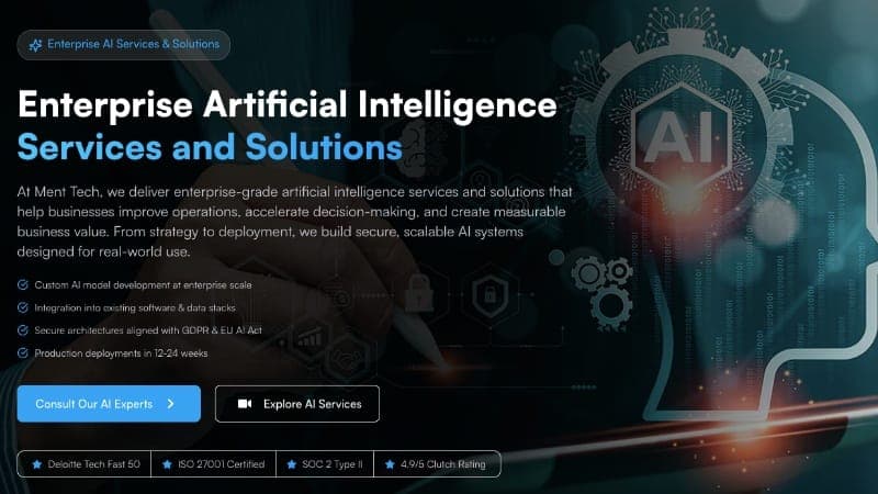 Enterprise AI Services for Smarter Business Growth