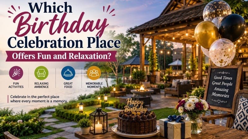 Which Birthday Celebration Place Offers Fun and Relaxation?