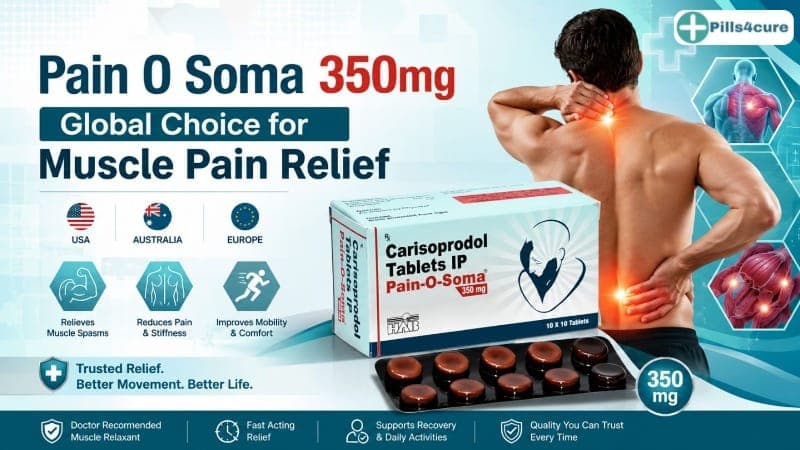 Europe Ease Muscle Tightness with Pain O Soma 350mg
