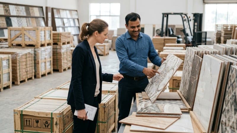 Why Global Buyers Prefer Working with a Tiles from India